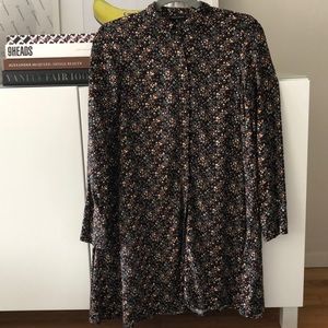 Zara Floral Dress Size XS